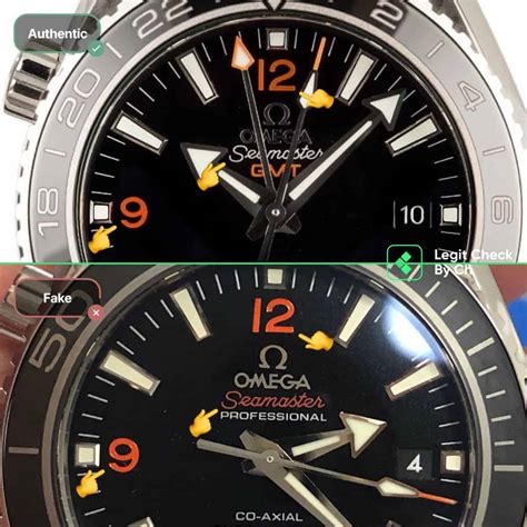 omega 007 fake vs real|check omega watch for fraud.